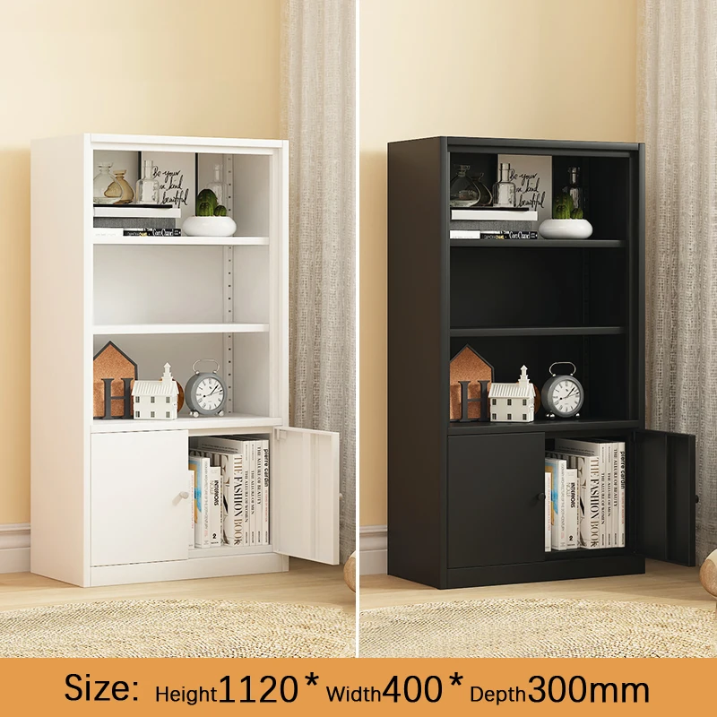 Modern Simple Design High Quality Bookshelf Metal Cabinet for Home or Office Living Room Furniture