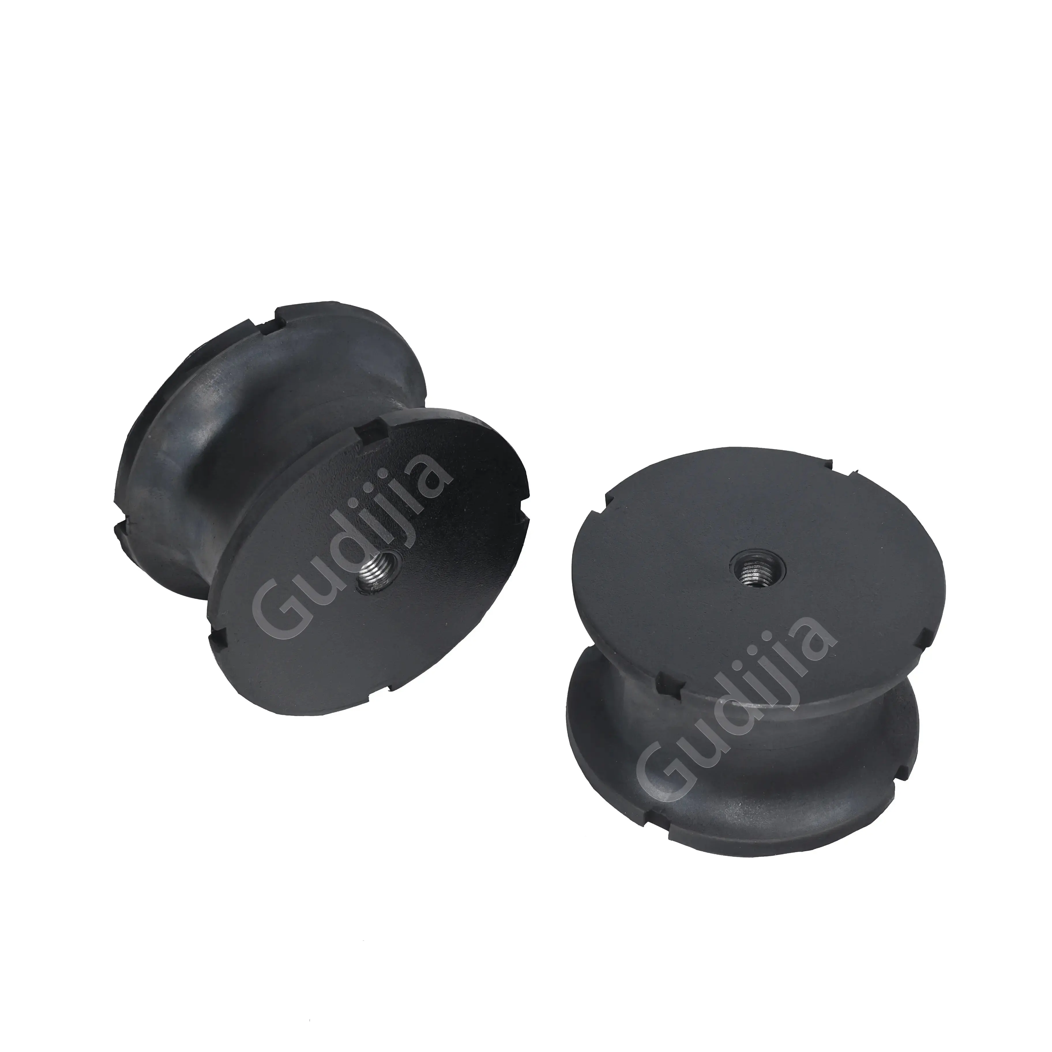 Best Price Black Anti Vibration Rubber Damper with Oval Hole Roller Shock Absorber