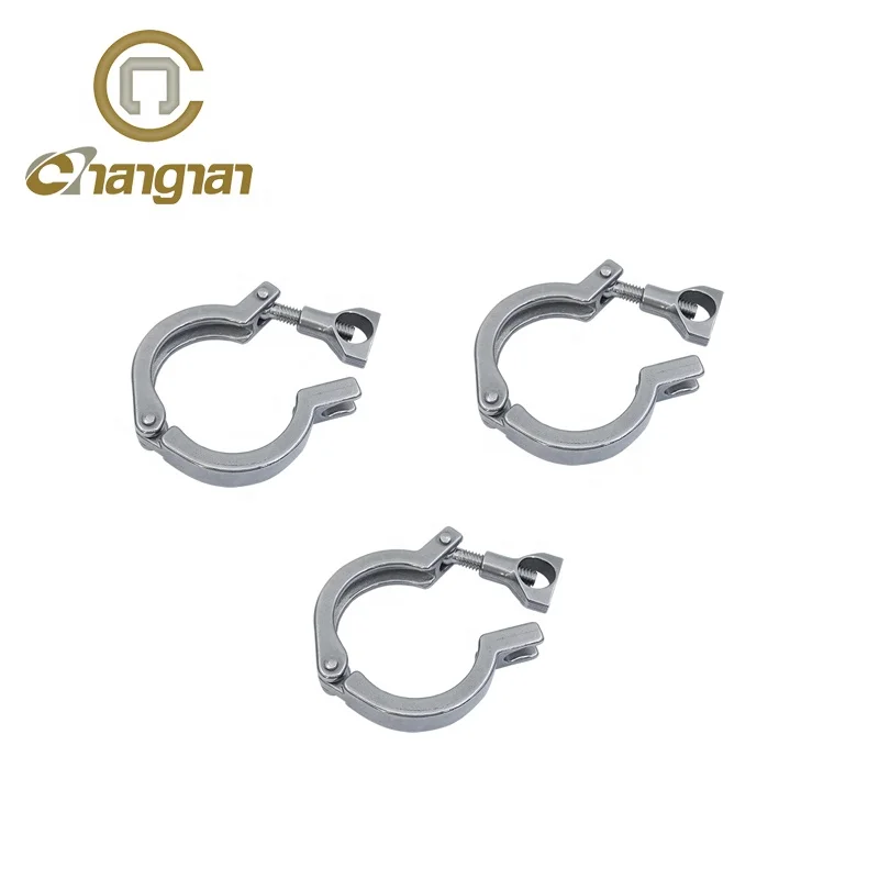 Stainless steel 304 13mhhm 50.8mm heavy duty clamp with single pin