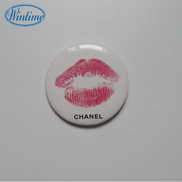 makeup adverrtising custom button badge