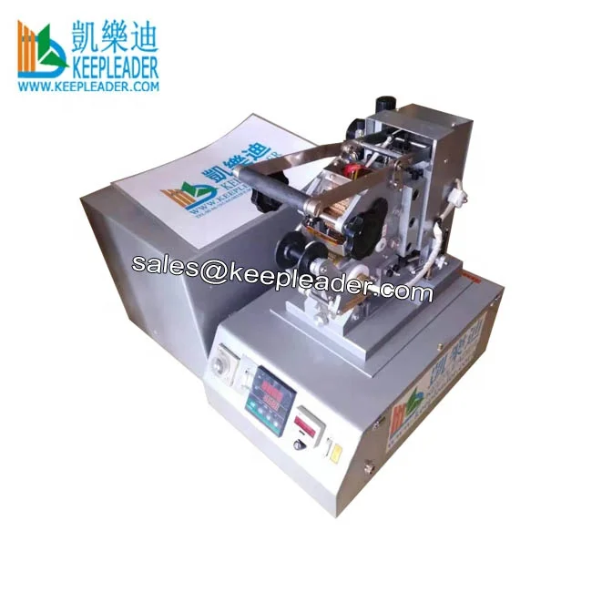 Cable Marking Machine Hot Stamp Wire Printer of Electric Wires Hot Foil Stamping Printers for Cables Rubber ID Printing Markers