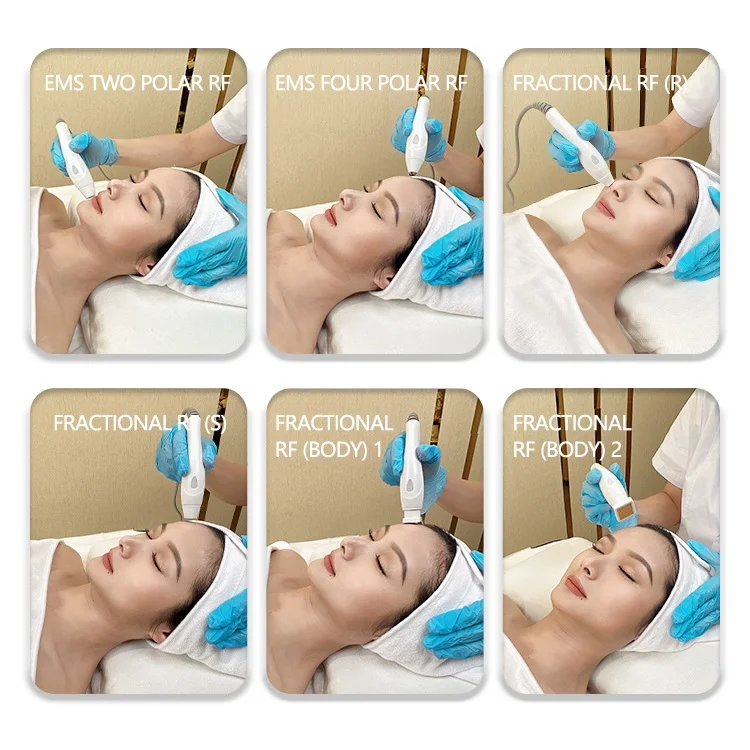 2023 New Arrive Anti-Aging Face Lifting Face Deep Care EMS Rf Fractional Rf Beauty Machine