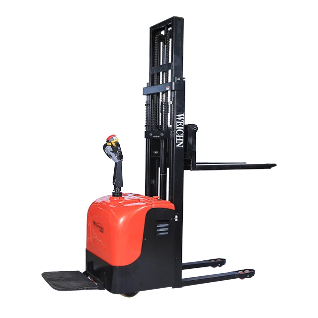 Warehouse pallet lifting device full electric stacker stacker forklift truck