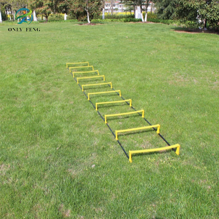 Adjustable Multifunction soccer training speed agility ladder Hurdles
