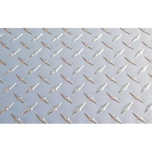 Polished Embossed Aluminum Plate Sheet Alloy 7005 7075 Diamond Aluminium Checkered Sheet