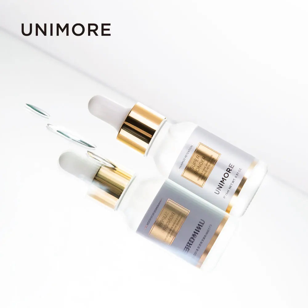 Unimore Superbonder Japanese Odor Catalyst Free For Semi Permanent Clear Private Logo Sensitive Best Eyelash Extension Glue