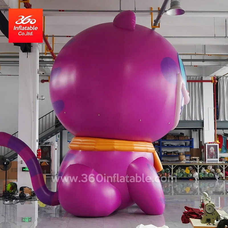 Custom Advertising Inflatable PVC materials sealed with Valve Cartoon Inflatables Mascot