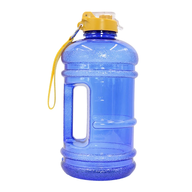Bulk Items Hot Item 2.2l Fitness Transparent Plastic Sport Water Bottle For Gym With Sleeve