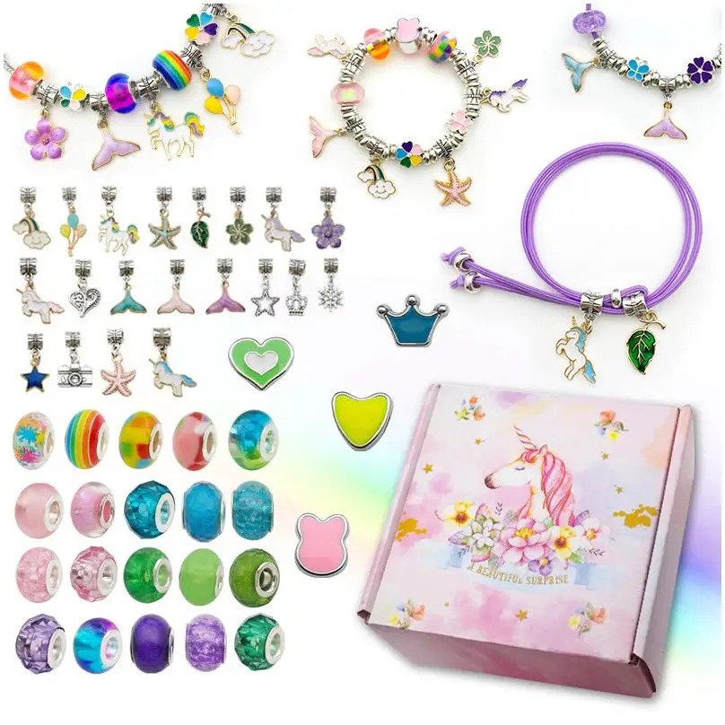 DIY Acrylic Color Jewelry Accessories Making Material Resin Big Hole Round Glass Beads for Embroidery