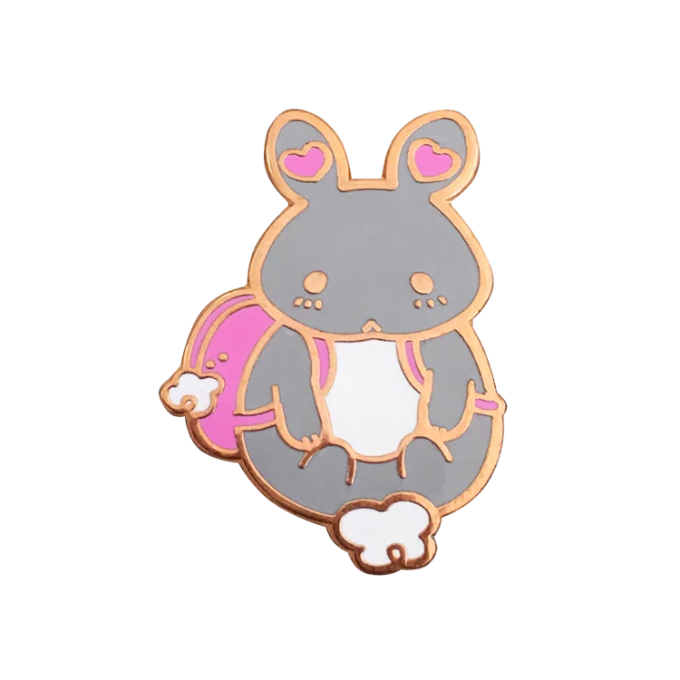 Металлический декоративный жесткий эмалированный значок с логотипом на заказ