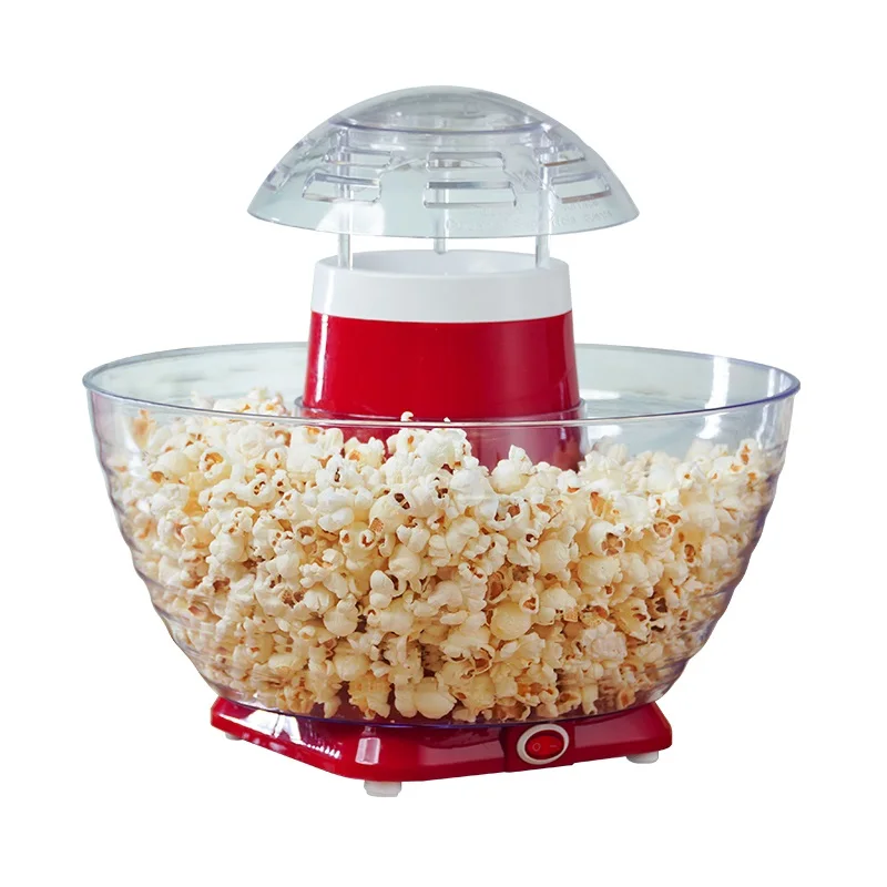 Customized Party Popper Air Popcorn Maker Machine Pop Corn Maker With Bowl