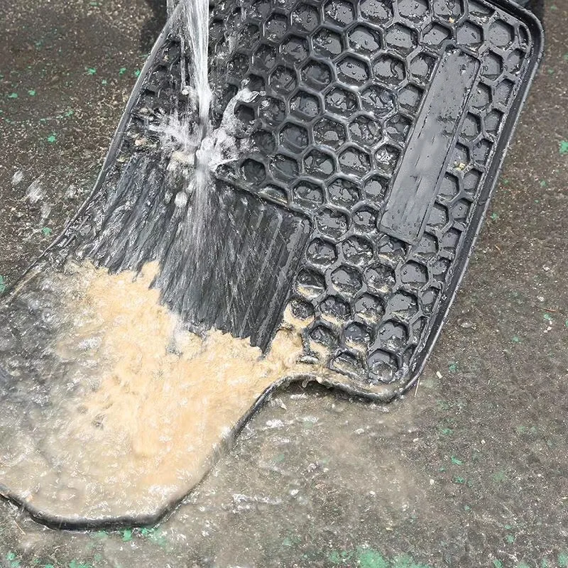 Rubber Car Floor Mats for Toyota Land cruiser 70 76 79 DUAL CAB, 08/2012-2020