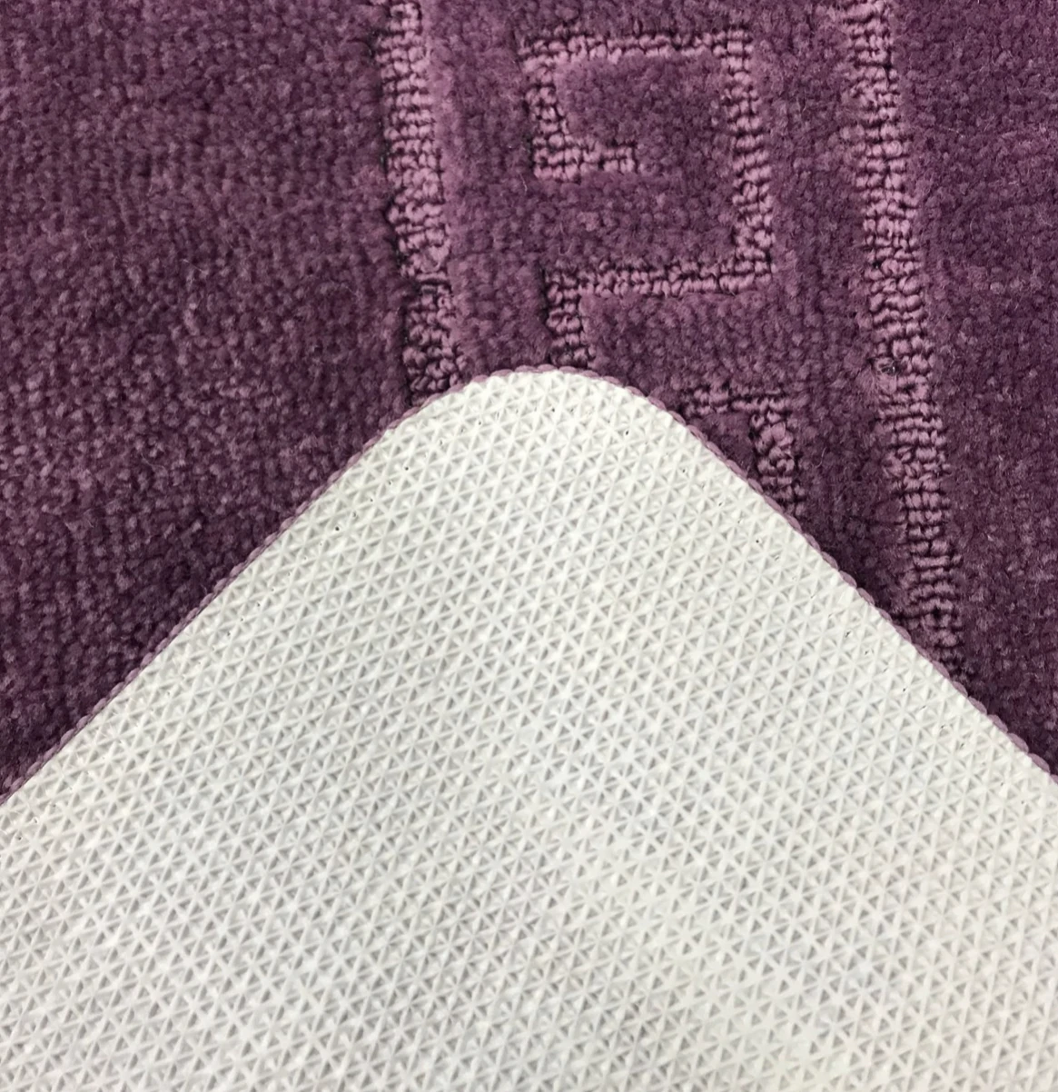 2 piece bath mat set washable PP anti-slip bath rugs absorbent floor mat toilet bathroom set matching floor mats for bathroom