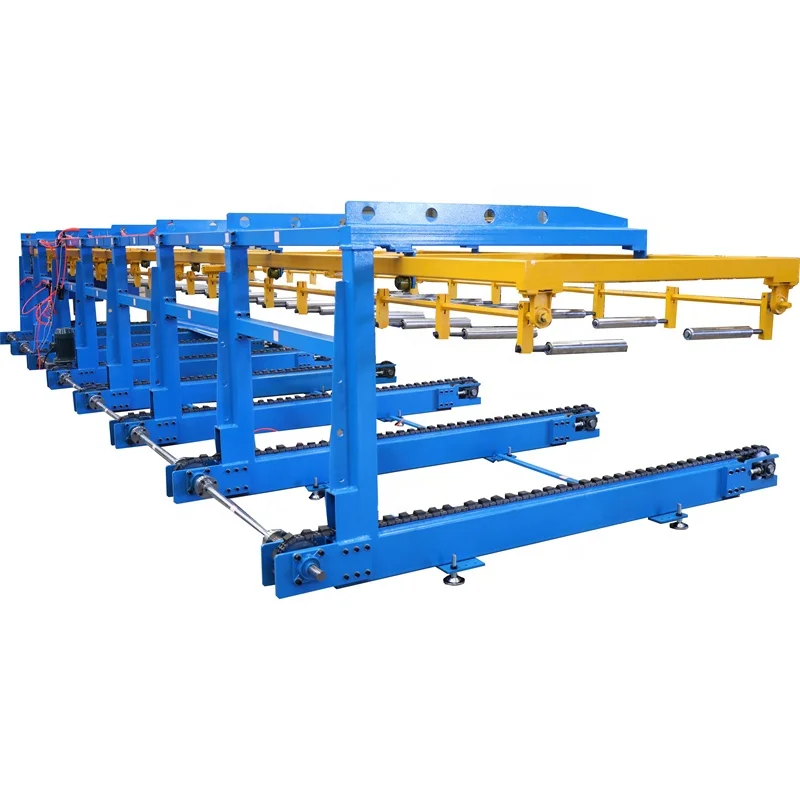 Fully Automatic stracker Machine Robot stracker With Tile Roll Froming Machine