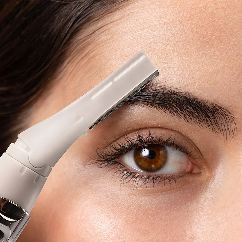 Beauty Tools Professional 2 in 1 Electric Eyebrow Hair Trimmer Shaving Knife Suitable for Female Male Facial Hair Removal Tools