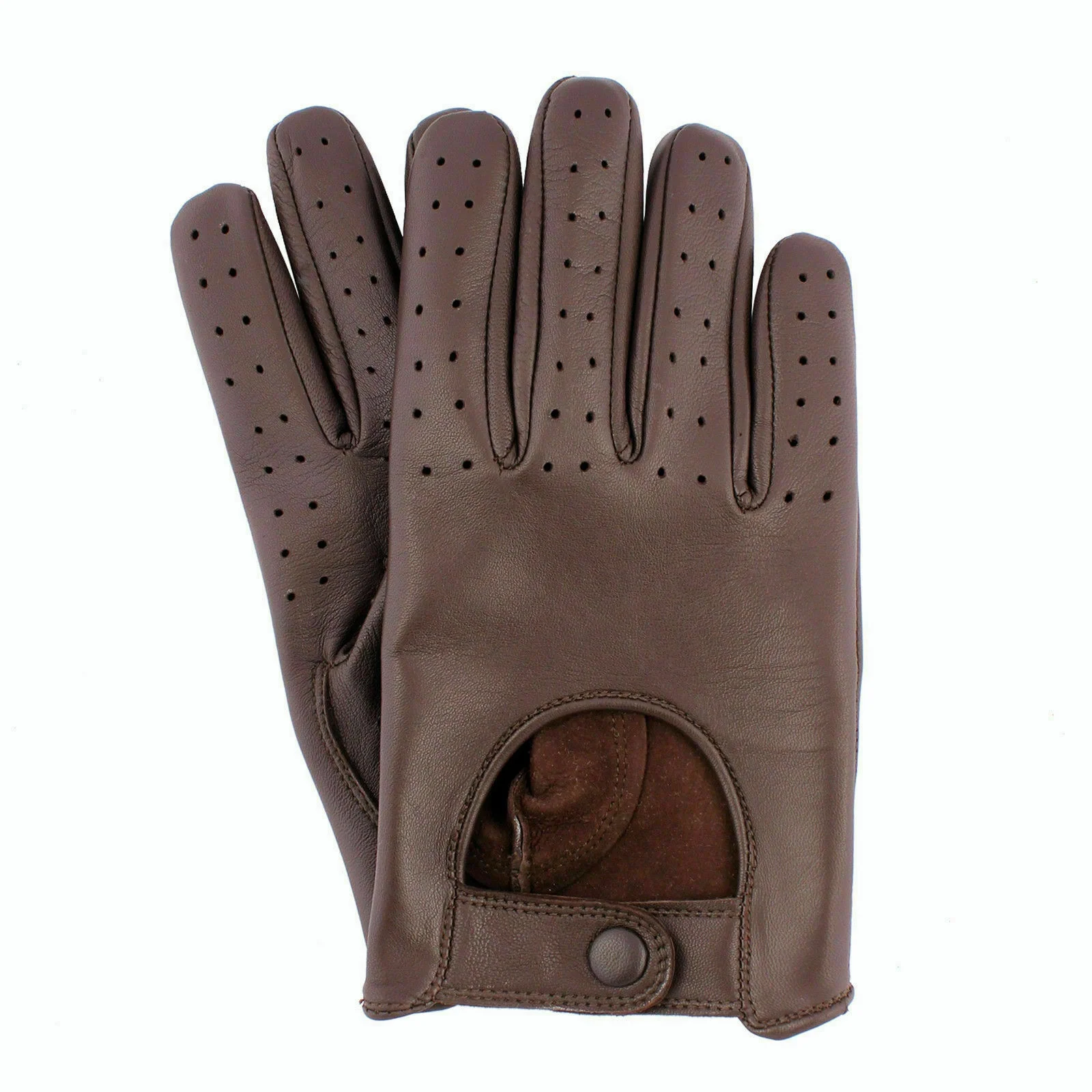  Genuine Leather Gloves Driving Winter for Men