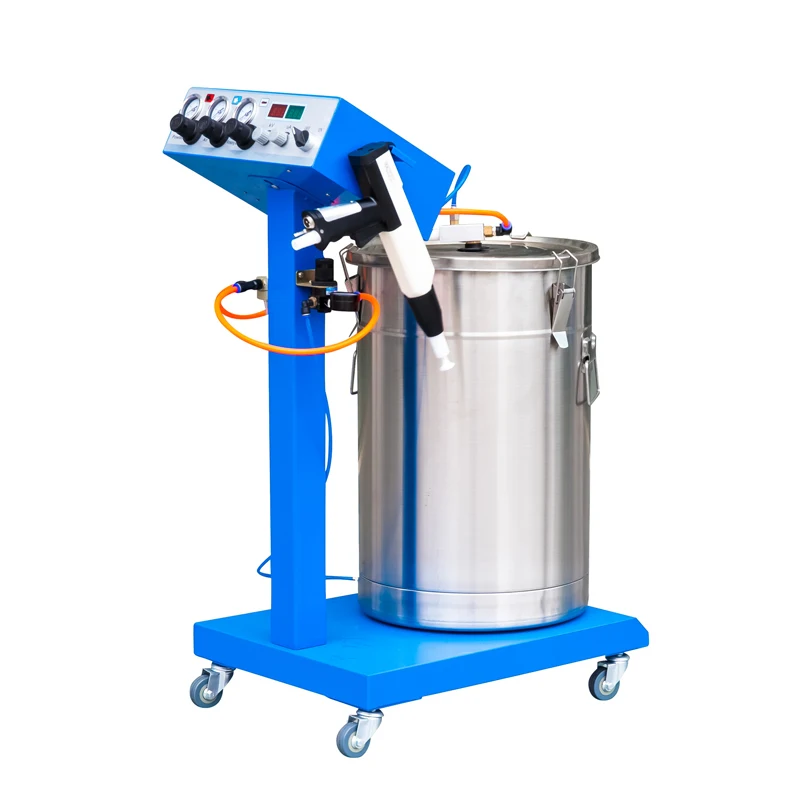 WX-958 Digital Display type Electrostatic Powder Coating Machine with 45L powder hopper