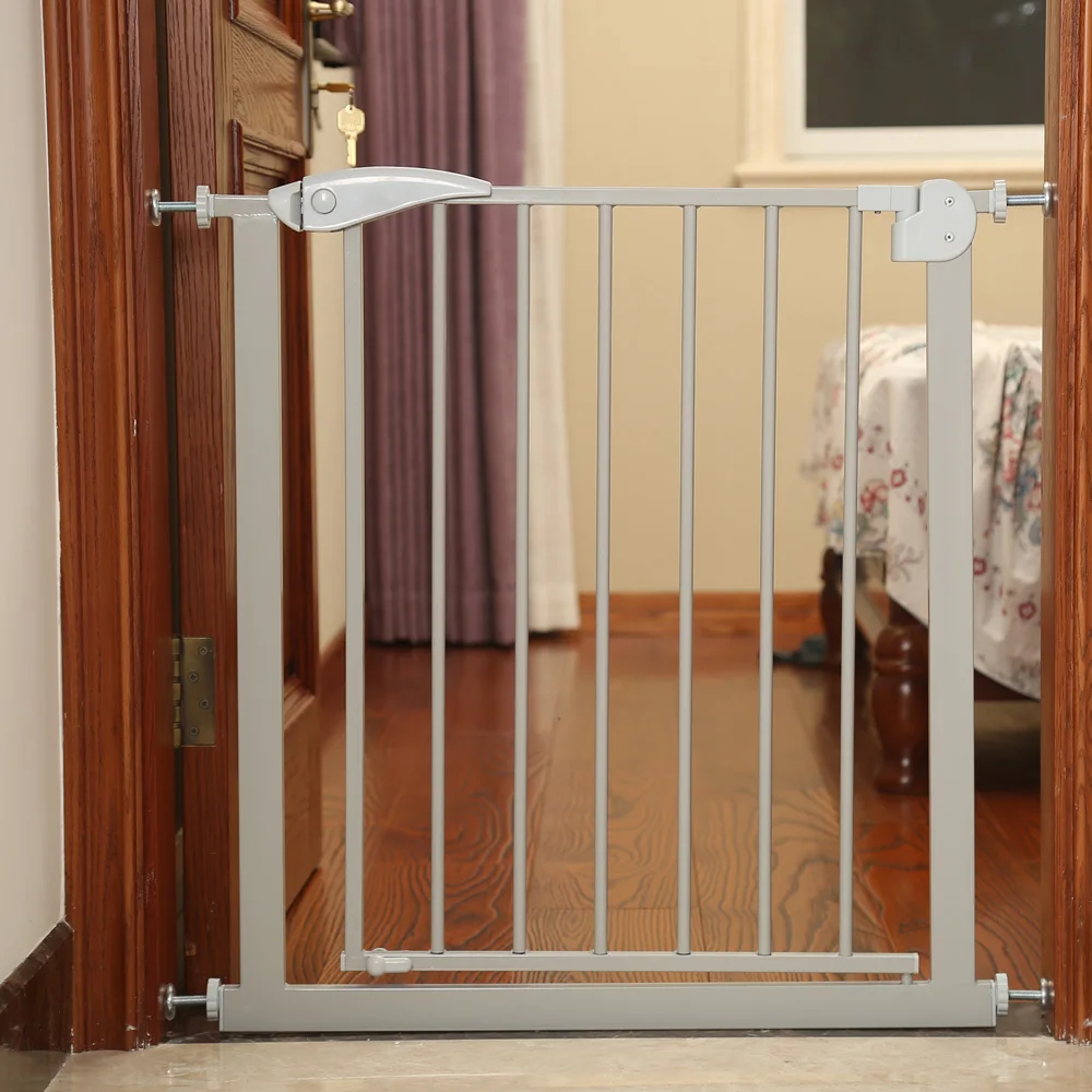 
Auto Close Swing Shut Stair Fence Automatic Swing Closed Extra Wide Gate Width Baby Barrier 
