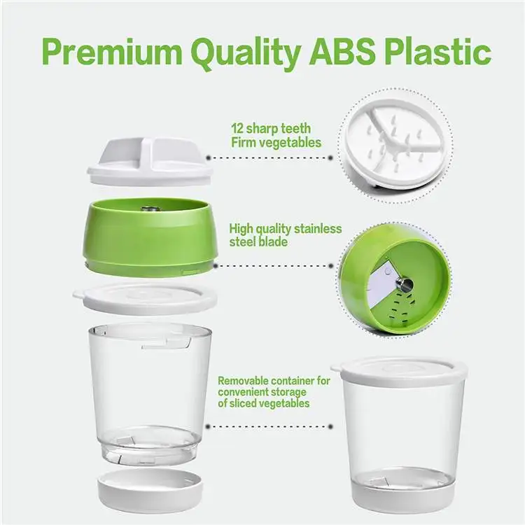 Wholesale Adjustable Cutter With Container Noodle Maker Spiral 5 In 1 Spiralizer Vegetable Slicer