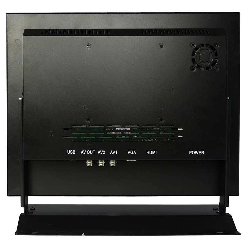 
15 17 19 Industrial Metal Shell CCTV LED Monitor Square Wall Mount CCTV Monitors 15 Inch For Supermarket Security System 