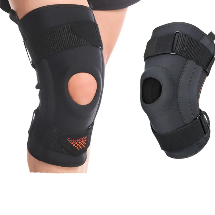 High Quality  Compression Knee Brace Patella Gel Pads Knee Support