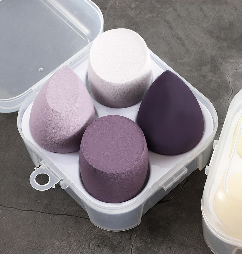 Оптовая продажа, губка для косметики, спонж для основы, пудры, мягкого крема, растушевки, разной формы, набор губки для красоты лица и макияжа