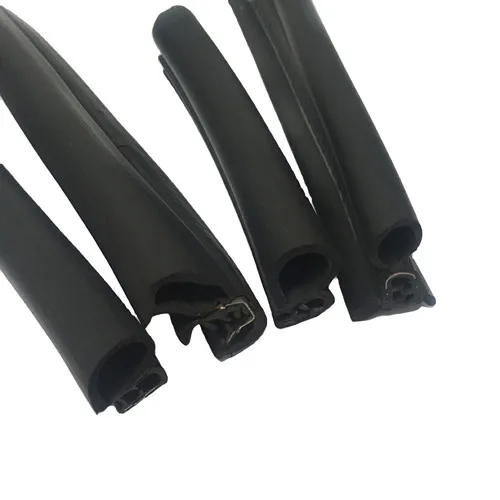 Automotive EPDM black soft and hard composite extruded profile corrosion-resistant seal