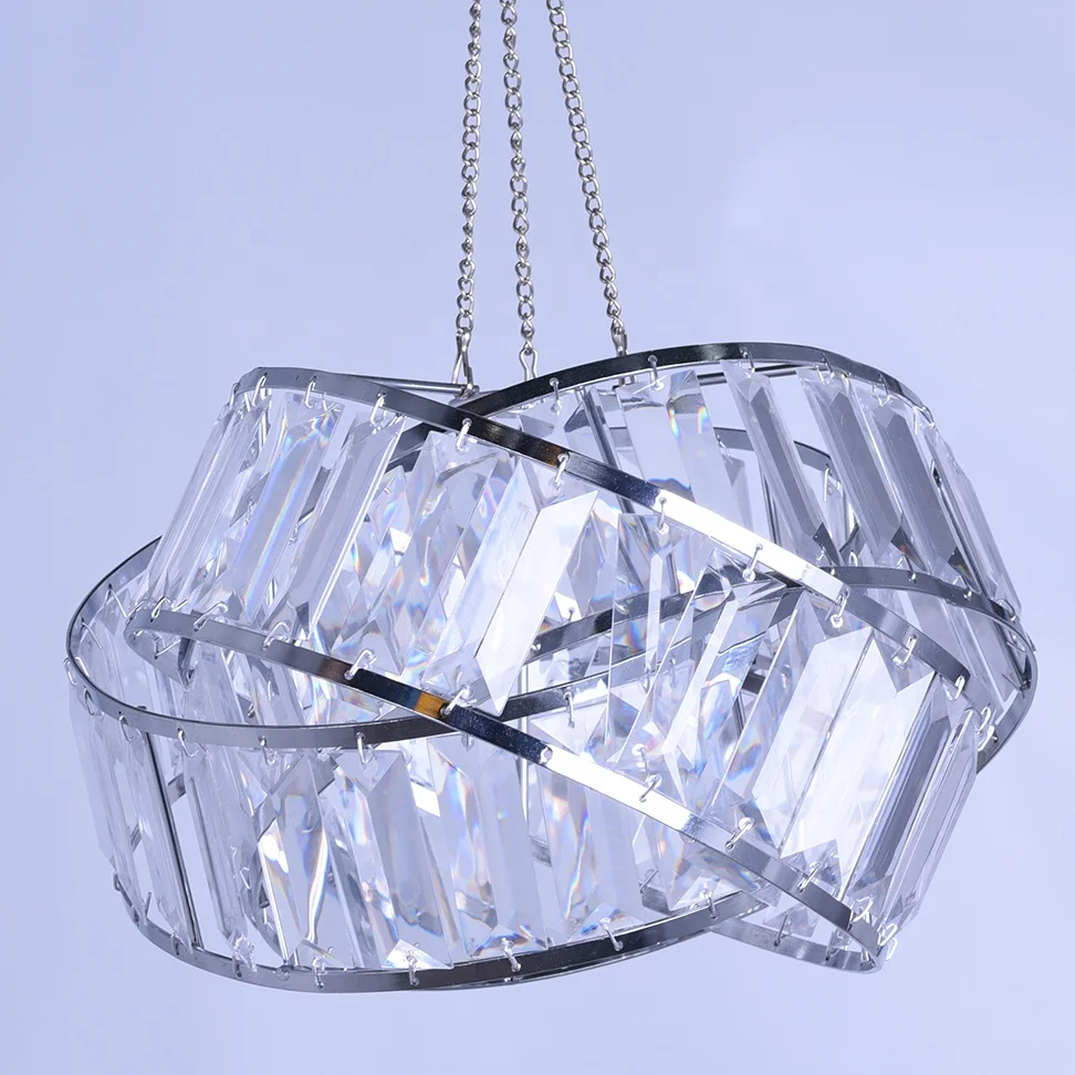 Modern ceiling lamp chandelier chrome chandelier