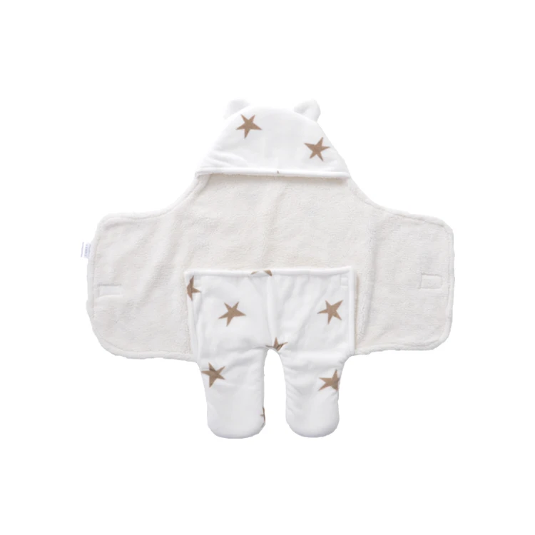 
newborn organic wrap swaddle blanket stroller infant baby sleeping bag 