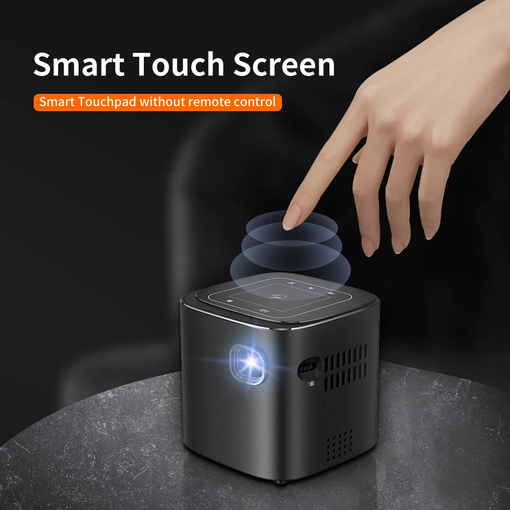  DLP full HD портативный карманный проектор для игр на улице в помещении pico 1080p mini 4K домашний кинотеатр фильмов Wi-Fi умный