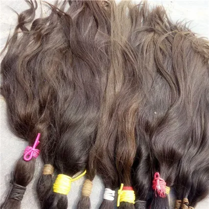 factory wholesale remy double drawn russian brown hair