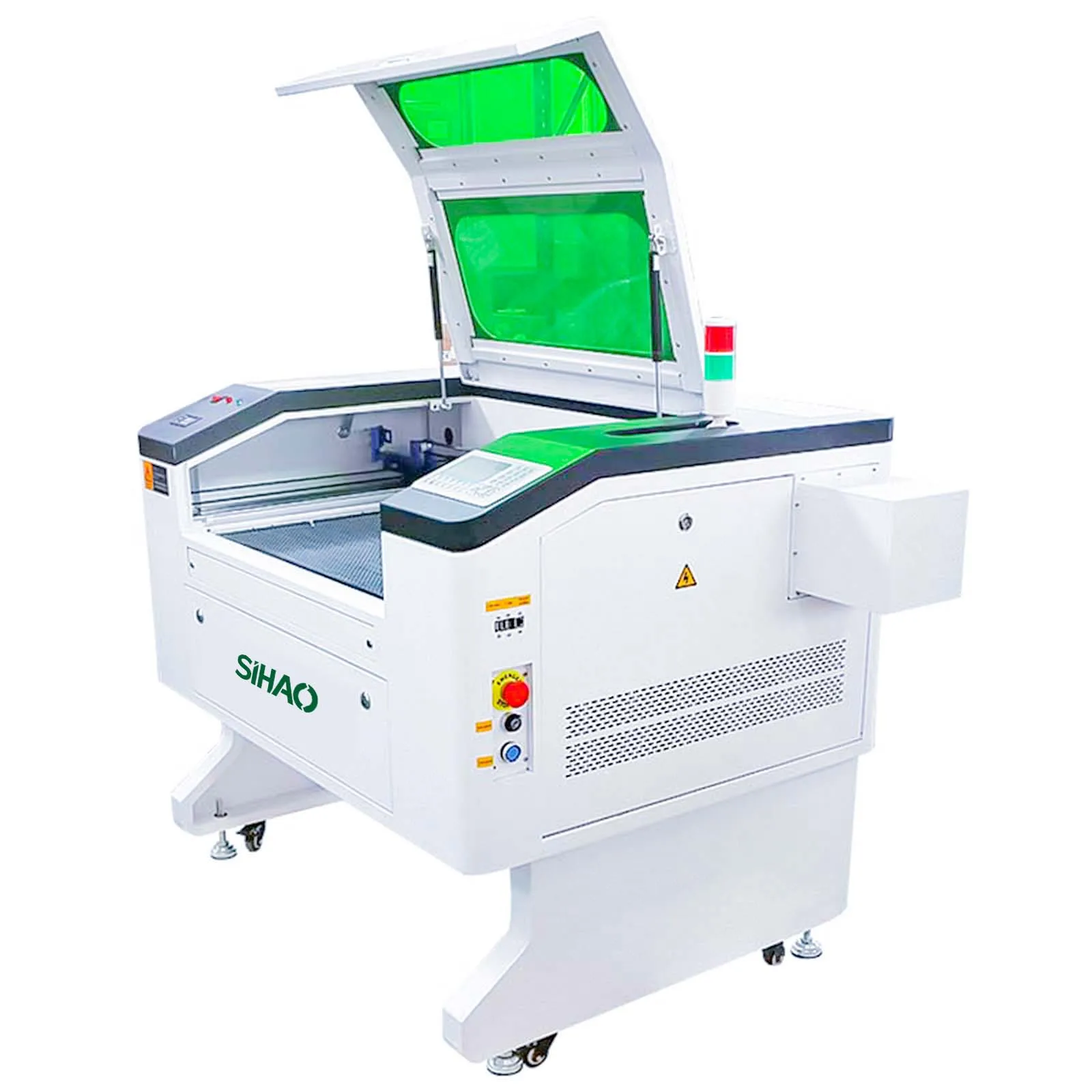 Sihao CO2 Laser 7050 Laser Engraving Machine with water chiller 100W