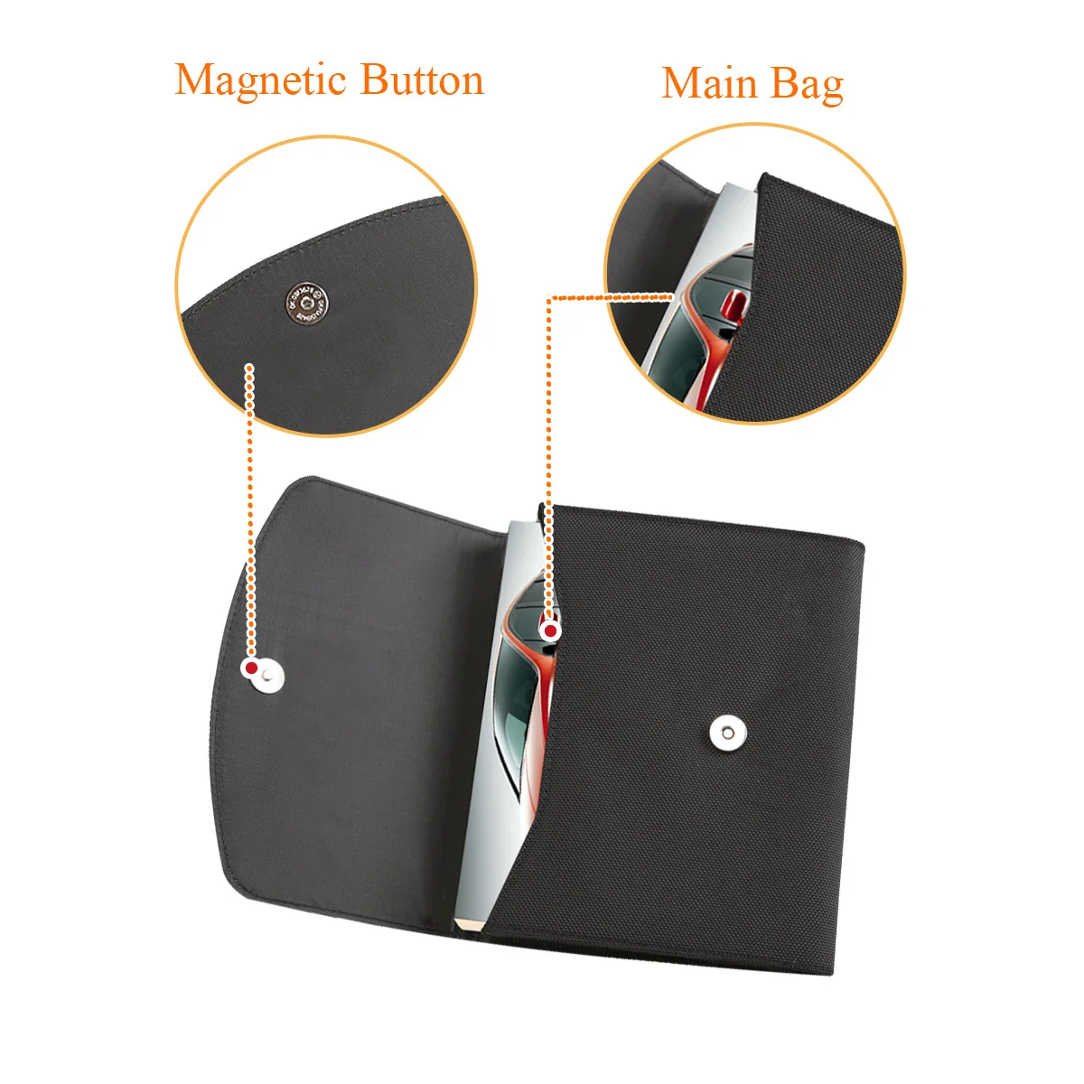 Car Document Manual Holder New Gnergy Vehicles Glove Box Organizer Owner Manual Case Pouch Folder For Car Instructions