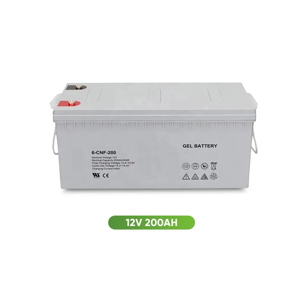 Water Proof Factory Cost Grade A  Agm Deep Cycle 12V 100ah 200ah 250ah Lead Acid Manufacturing Plant Solar Storage Battery