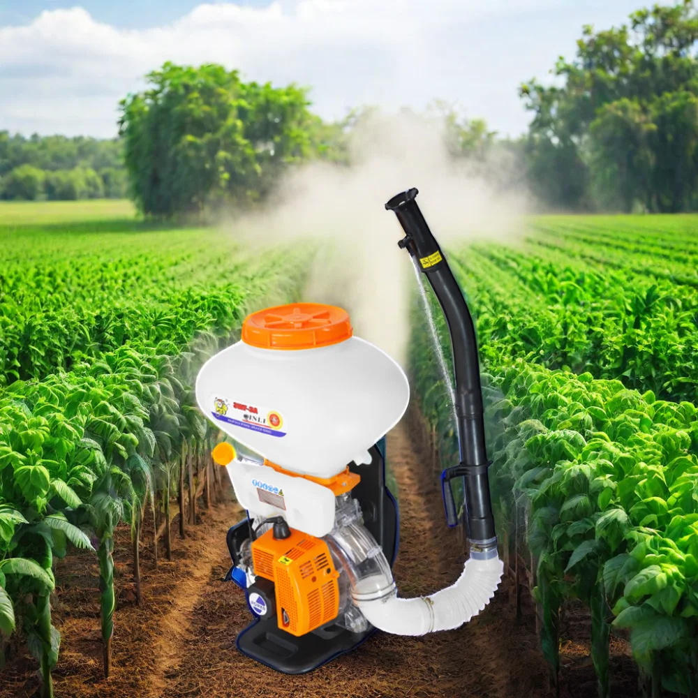 Agricultural Mist Duster Sprayer 1E40F 26L knapsack Gasoline Powered Garden Blower Machine for agriculture forestry pests weeds