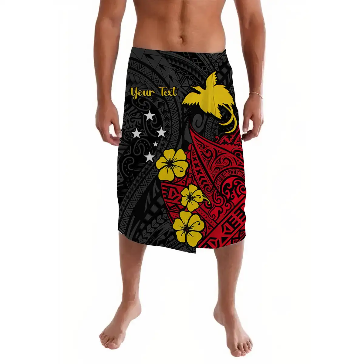 Papua New Guinea Lavalava Island Ie Faitaga Polynesian Fashion Tribal Clothing Drop Shipping Sulu Siva Samoa Men Lava Ie Faitaga