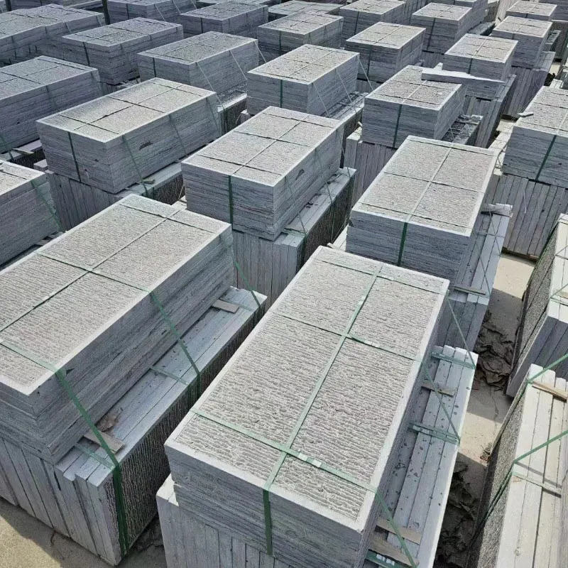 HZX Natural granite Stone Panel Veneer Limestone Exterior Wall Decoration Tiles Form Outdoor Application Split Surface Finishing