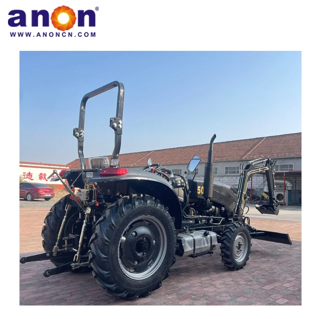 ANON High Quality Used Tractors 50hp 4wd Farming Machinery tractors for farming