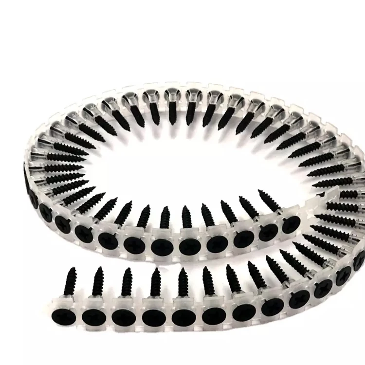 Plastic Strip Collated Factory Direct Sales Screw Drywall Nail 4.8 8.8 10.9 12.9 for Architecture/Renovation