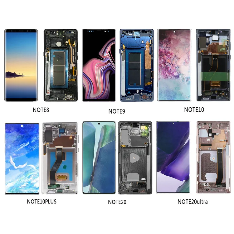 Оригинальный ЖК-дисплей Galaxy S7 Edge S8 S9 S10 Note 8 9 10 Plus S20 S22 сверхсенсорный дигитайзер ЖК-экран для