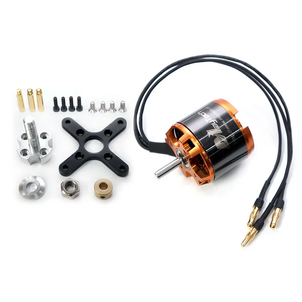 Maytech Brushless 4250 500KV Sensorless Outrunner Motor with Accessories for RC Hobbby Airplane Radio Control Helicopter