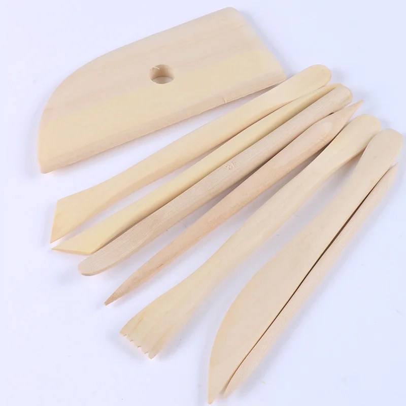 Giorgione 54pcs Clay Tools Pottery Clay Wooden Handle Hot Sell Modeling Tools Sculpture Set