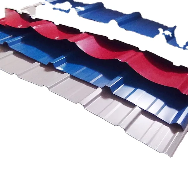 Asia steel color coated cheap metal zinc corrugated steel roofing sheet with prime quality