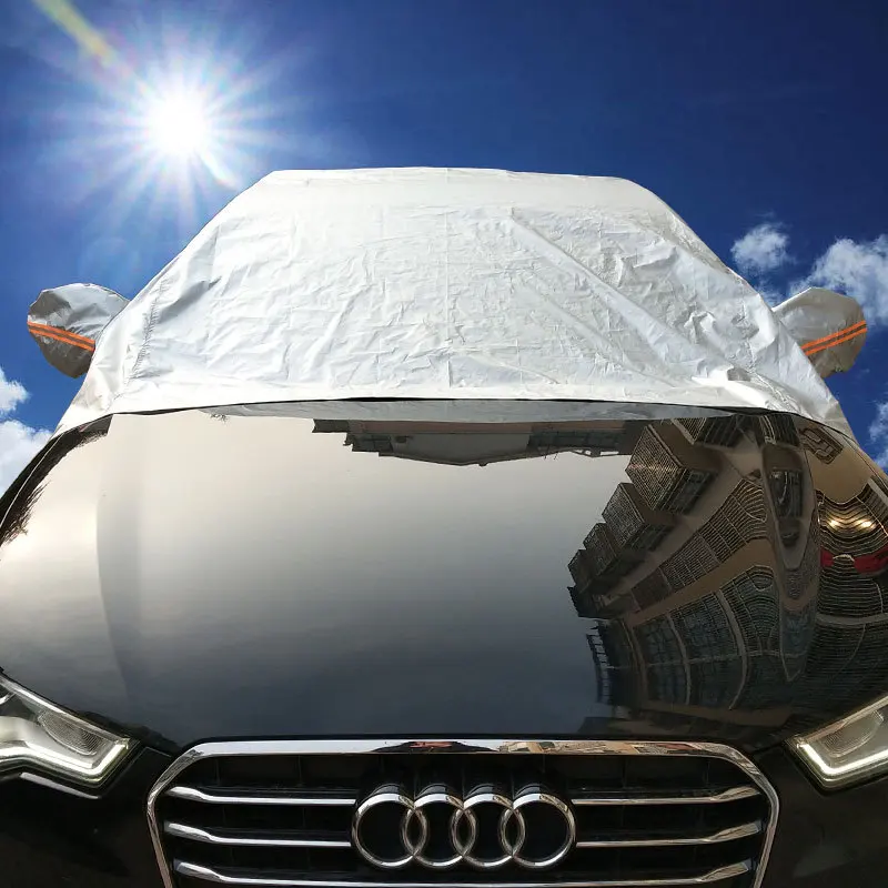 Теплоизоляционная Автомобильная куртка полуобложка универсальный всесезонный солнцезащитный передний антифриз на лобовое