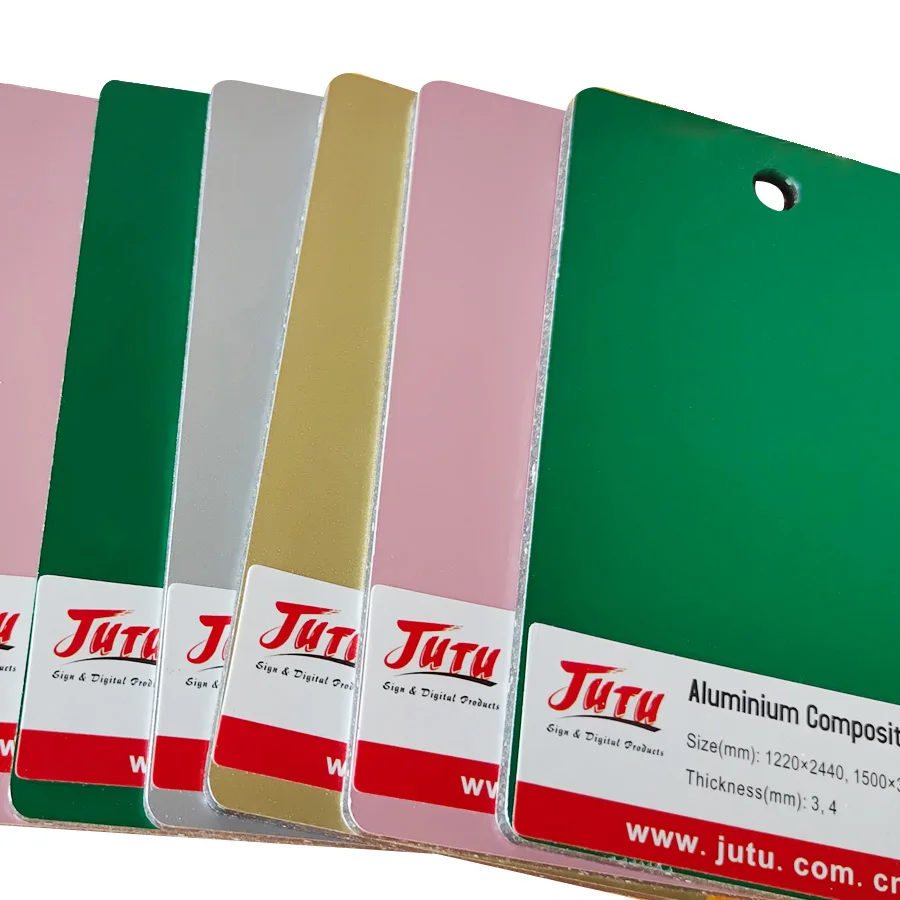 Огнеупорное украшение 3 мм 4 мм ACP ACM лист алюминиевая композитная панель