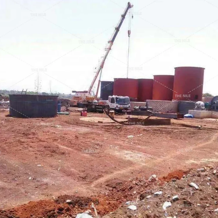 Gold Extraction Double Impeller Cyanide Leaching Agitation Tank