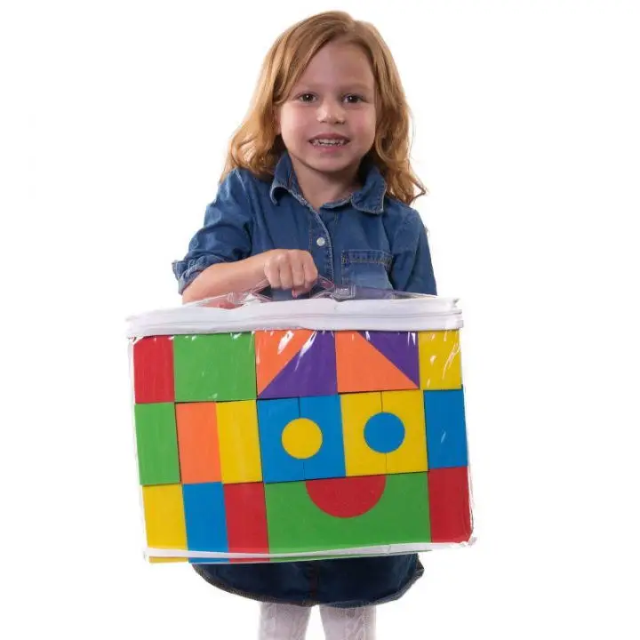OEM Low Price High Quality High Resilience Kids Toy Bricks Non Toxic Custom Large EVA Foam Building Blocks
