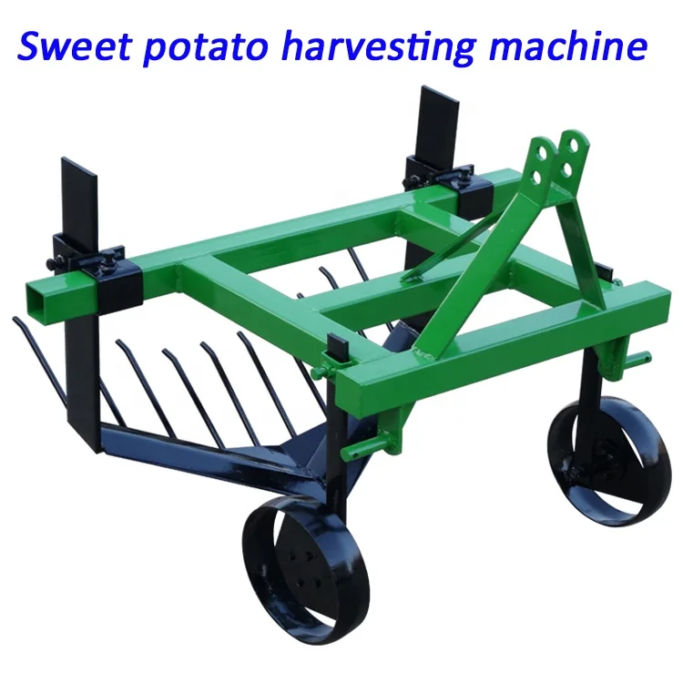 Farm machinery tractor three point hanging sweet potato harvest plow for sale