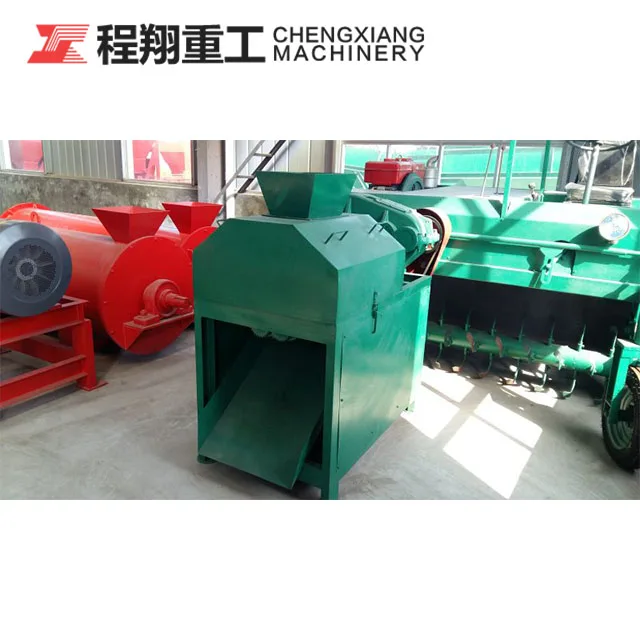 Double Roller Copper Sulphate Granulator Machine NPK Organic Fertilizer Making Machine