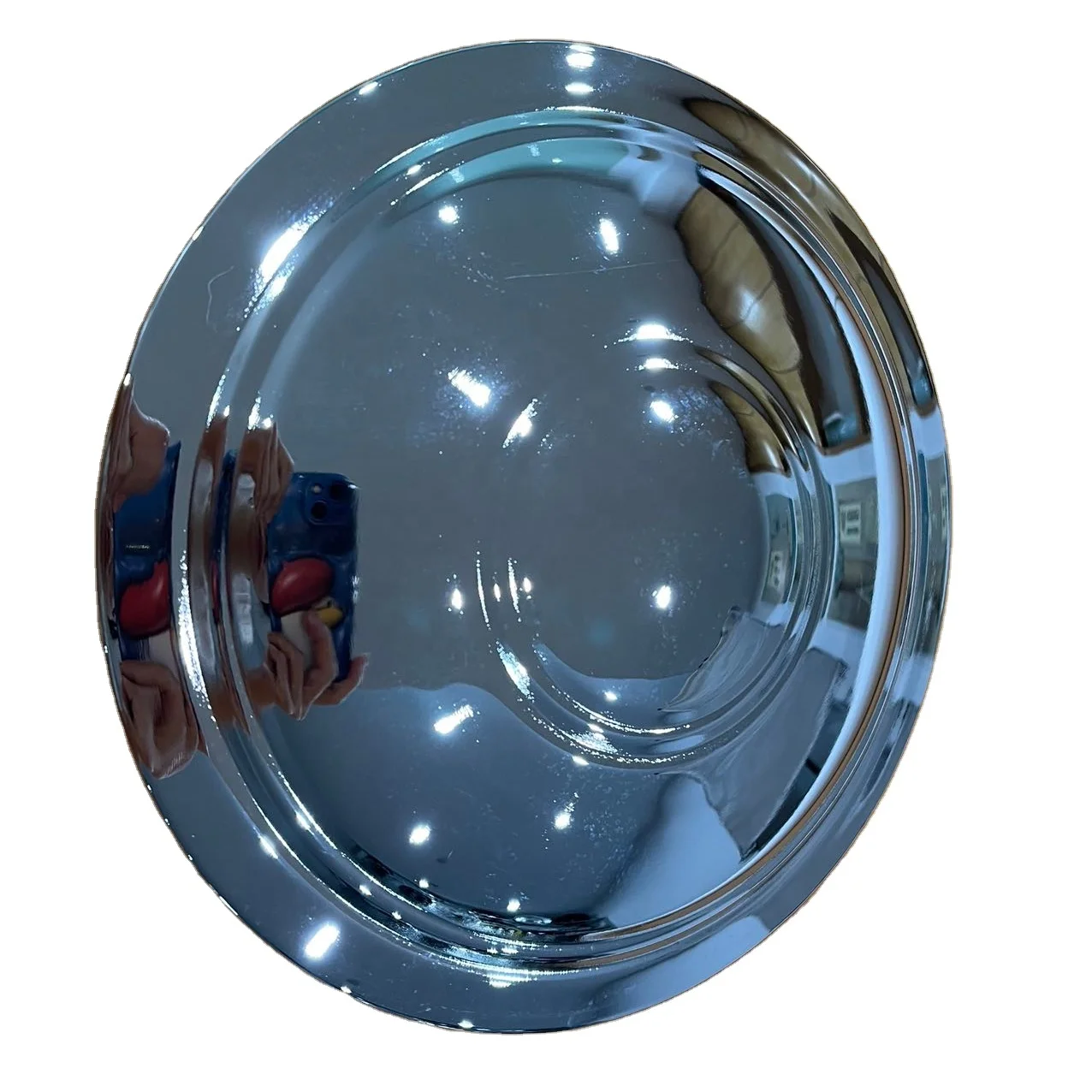 Chrome Rally Wheel Center Caps Hub Cap Decorative Cover of Wheel